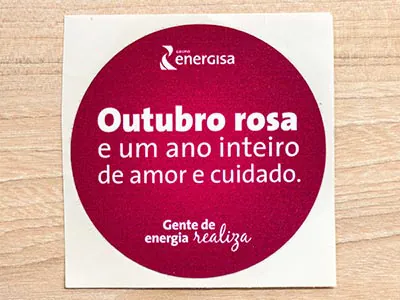 Brindes e adesivos promocionais