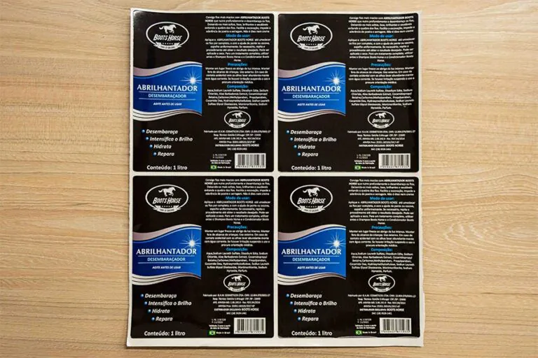 rótulos para produtos diversos
