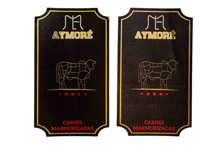 rótulo para embalagem de carne