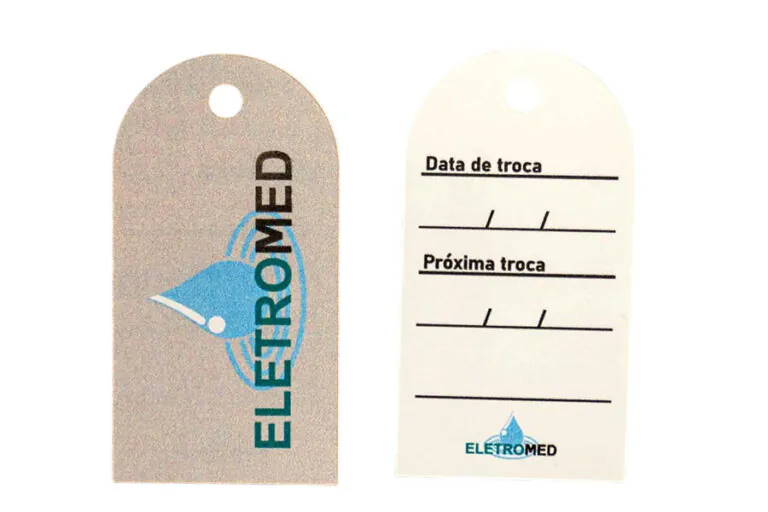 tag frente e verso